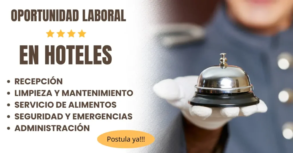 OFERTA LABORAL - TRABAJOS EN HOTELES