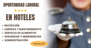 OFERTA LABORAL - TRABAJOS EN HOTELES
