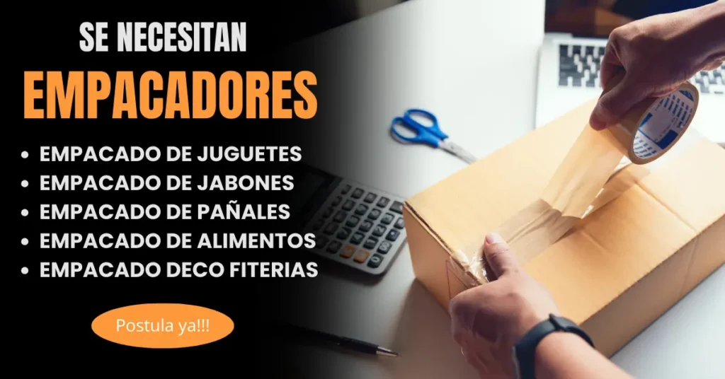 CONVOCATORIA DE TRABAJOS DE EMPACADORES