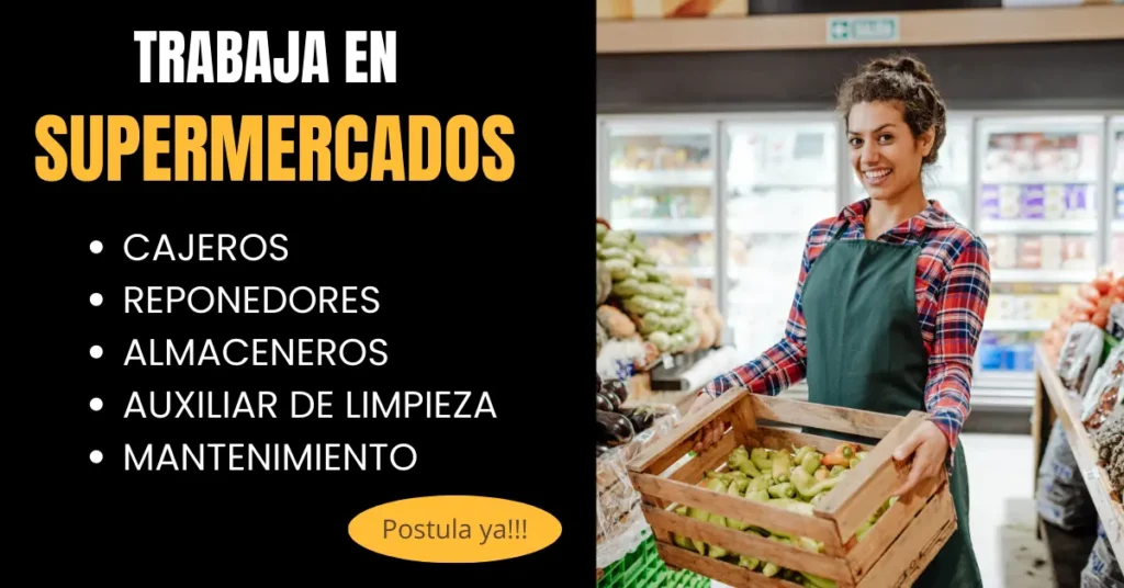 CONVOCATORIA DE TRABAJOS EN SUPERMERCADOS